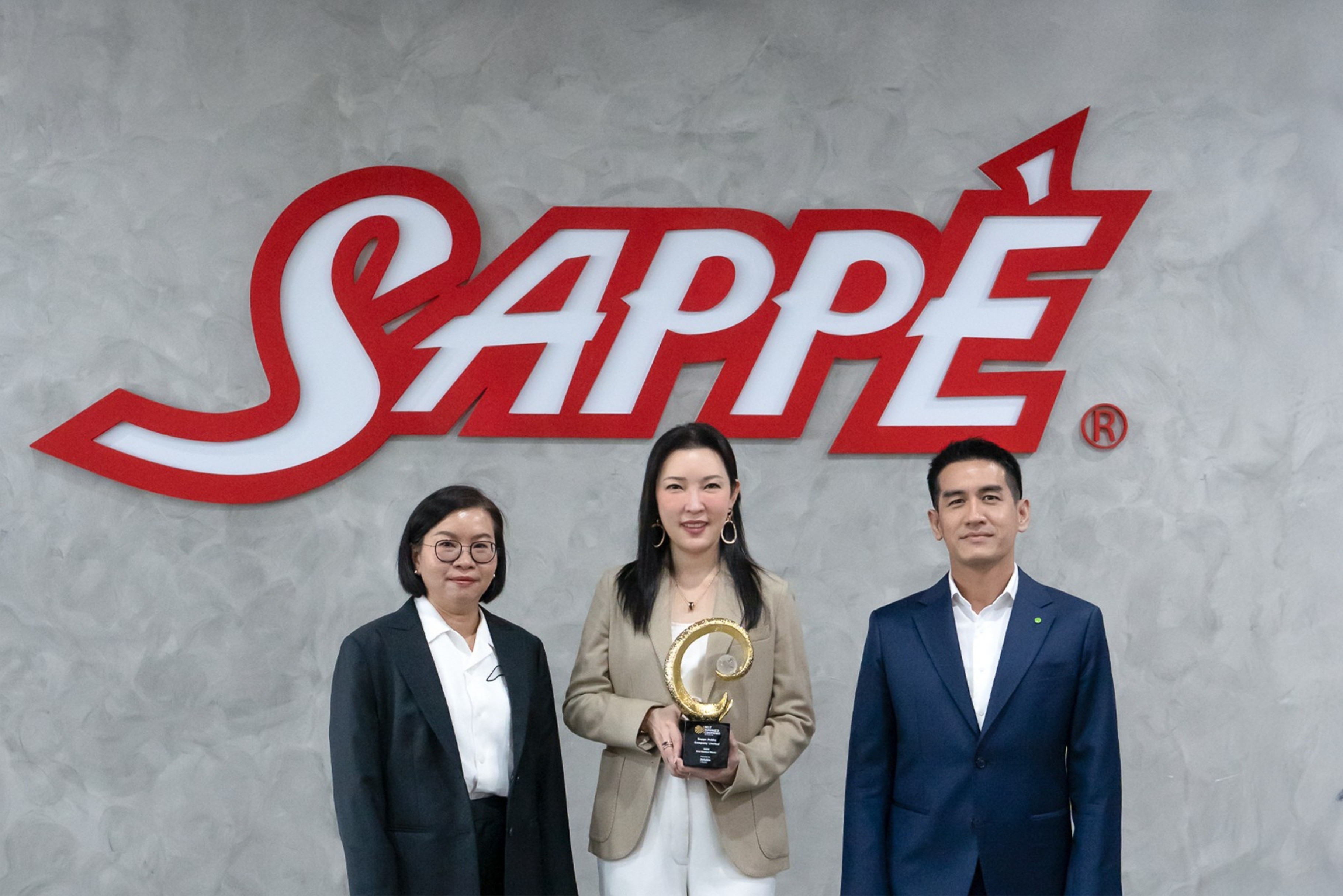 SAPPE คว้า“Thailand’s Best Managed Companies 2025 Gold Standard Winner”